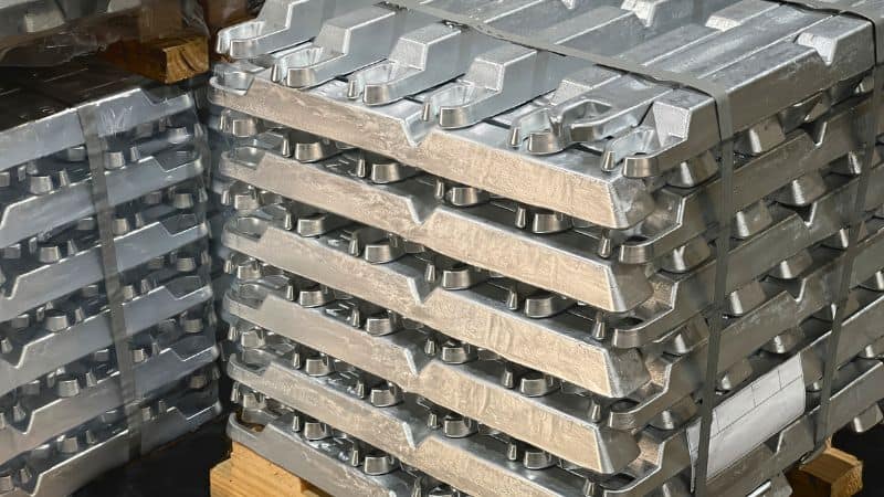 aluminum ingots