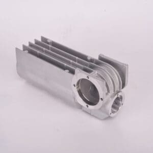 um dissipador de calor de alumínio fundido CNC