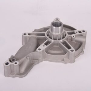 uma caixa de engrenagens de alumínio fundido