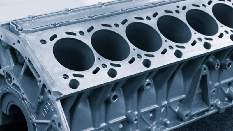 parti del motore pressofuse sotto vuoto