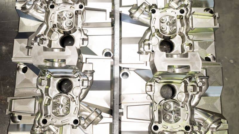 parti pressofuse sotto vuoto