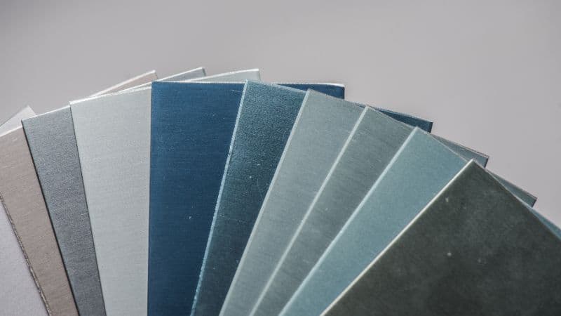 Eloxierte Schutzbeschichtung auf Aluminium für Bauprofile