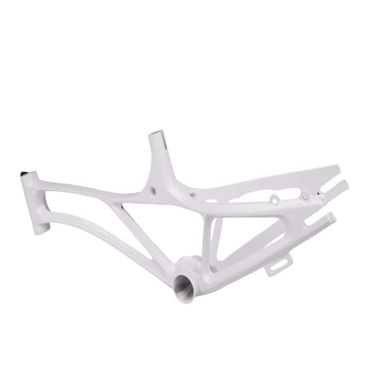 Suporte de bicicleta fabricado com liga de magnésio AZ91 fundida sob pressão.