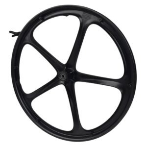 a Magnesium die casting bike hub powder coated finish