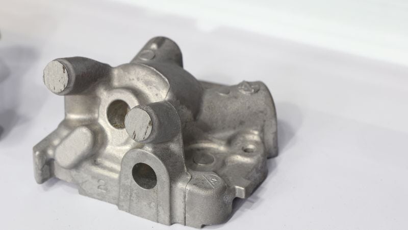 a casted aluminum parts