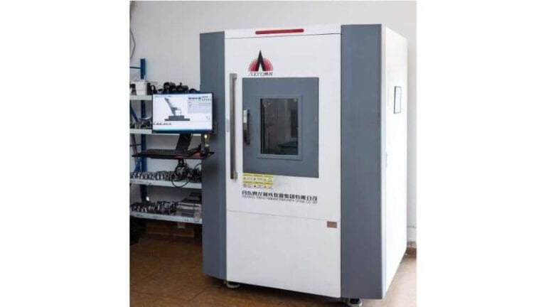 röntgentarkastuslaite huokoisuustestausta varten