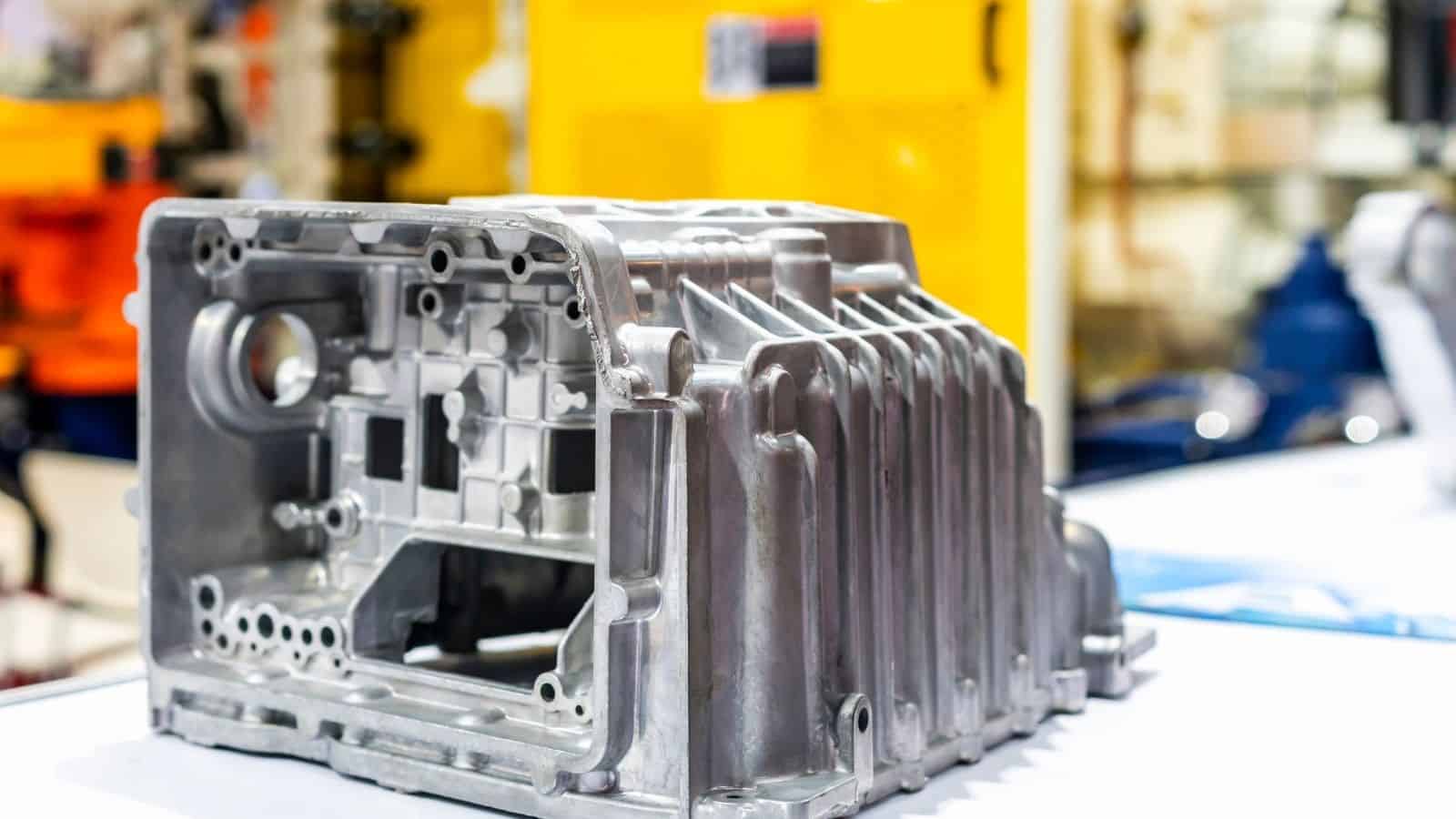 a precision semi solid die casting part with many advantages