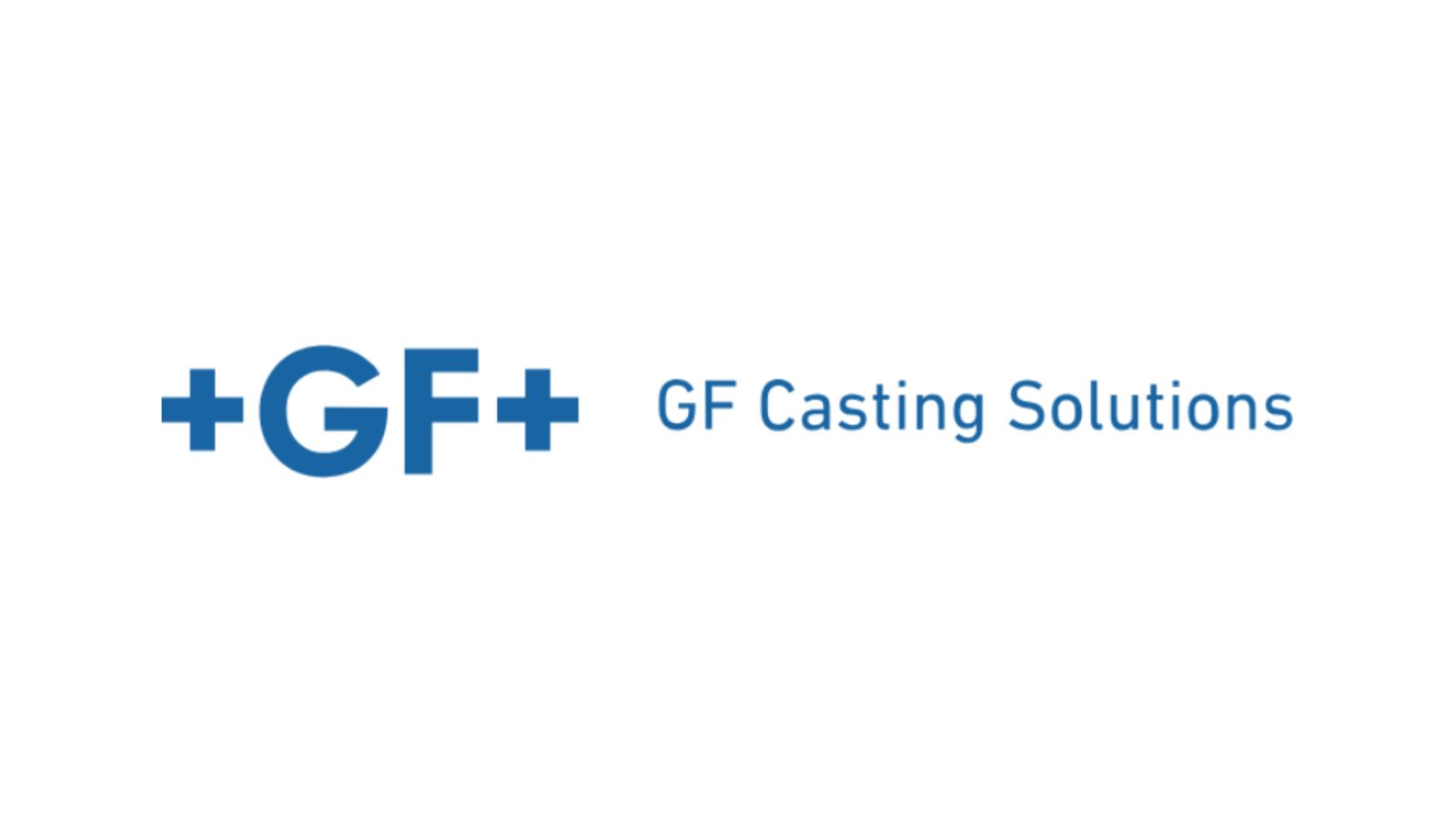 a logo of GF casting