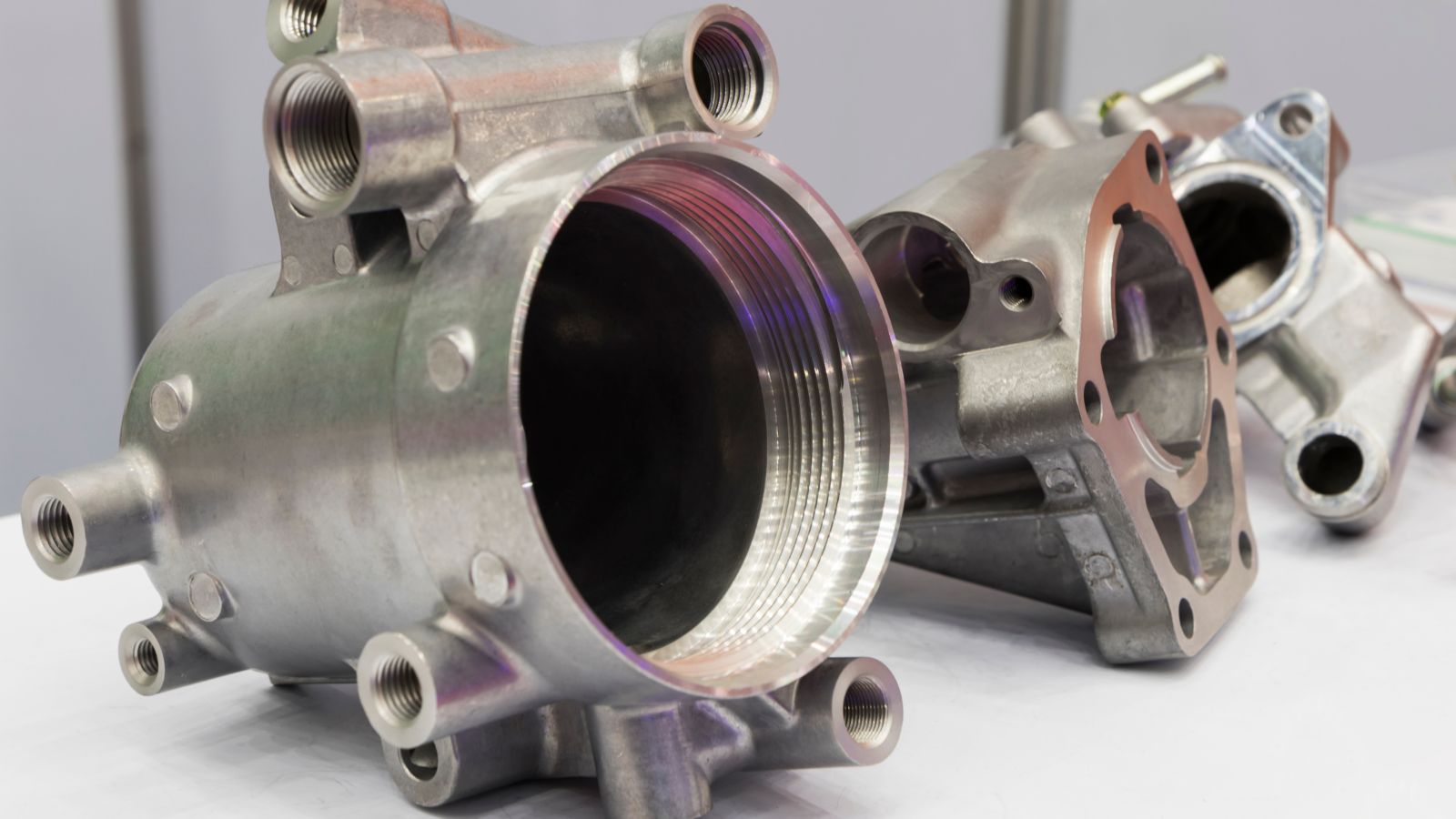 aluminum ide casting parts with threads