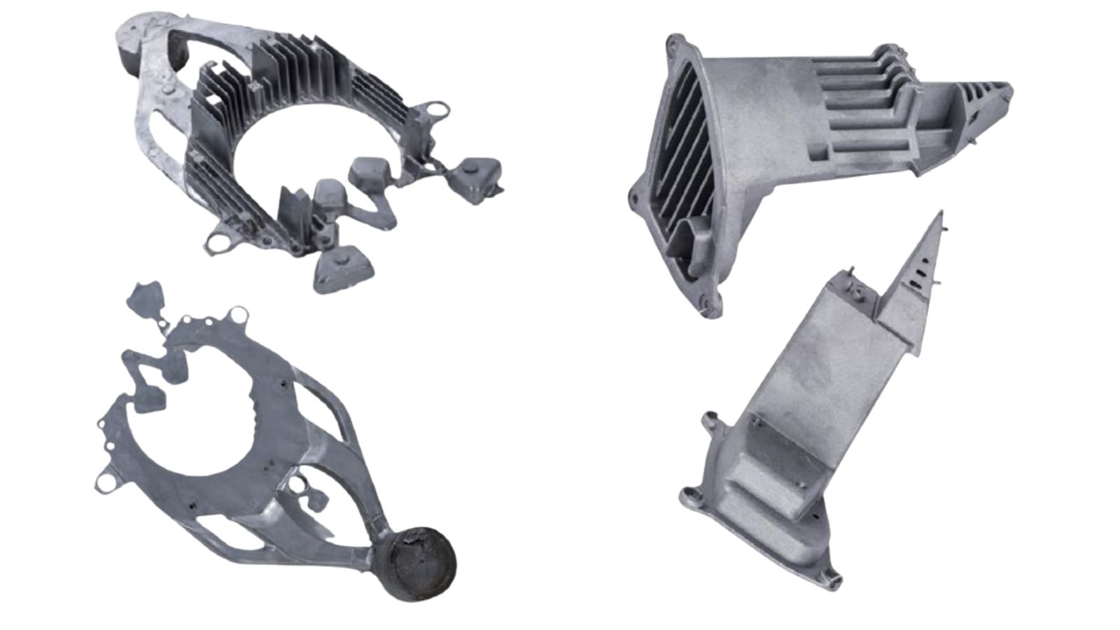 Moldie's automotive die casting parts with CNC post processing