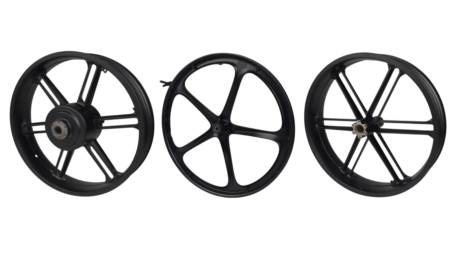 a set of one-piece mag wheels for bicycle