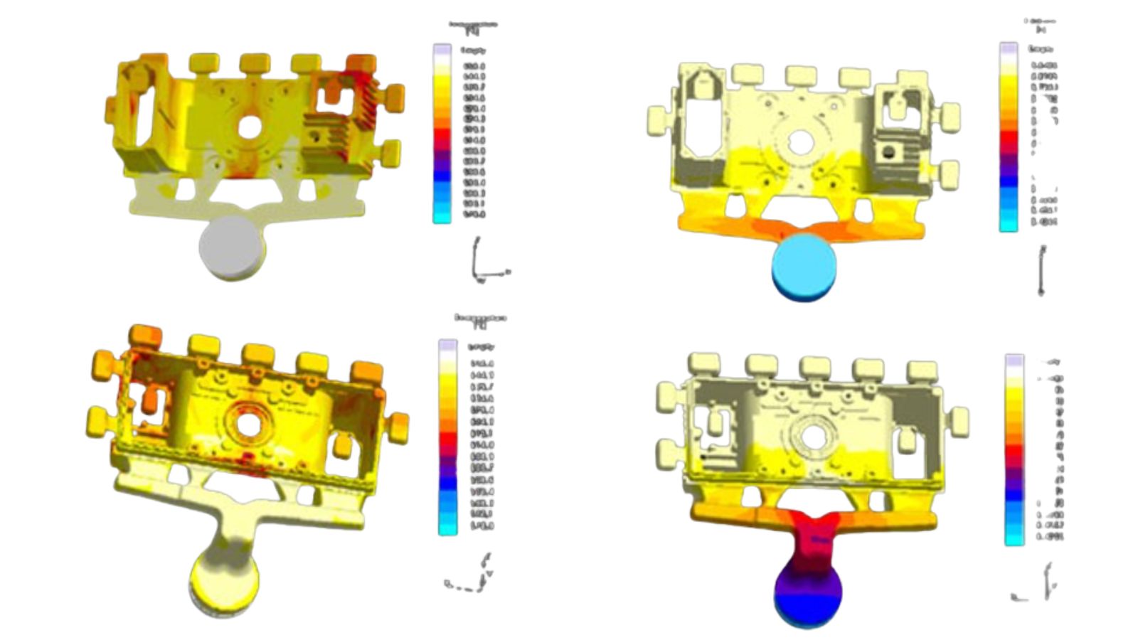 Moldiecasting mold flow analysis