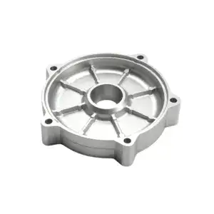 Aluminum die casting mold for door handle manufacturing, precision metal casting component for automotive or hardware applications.