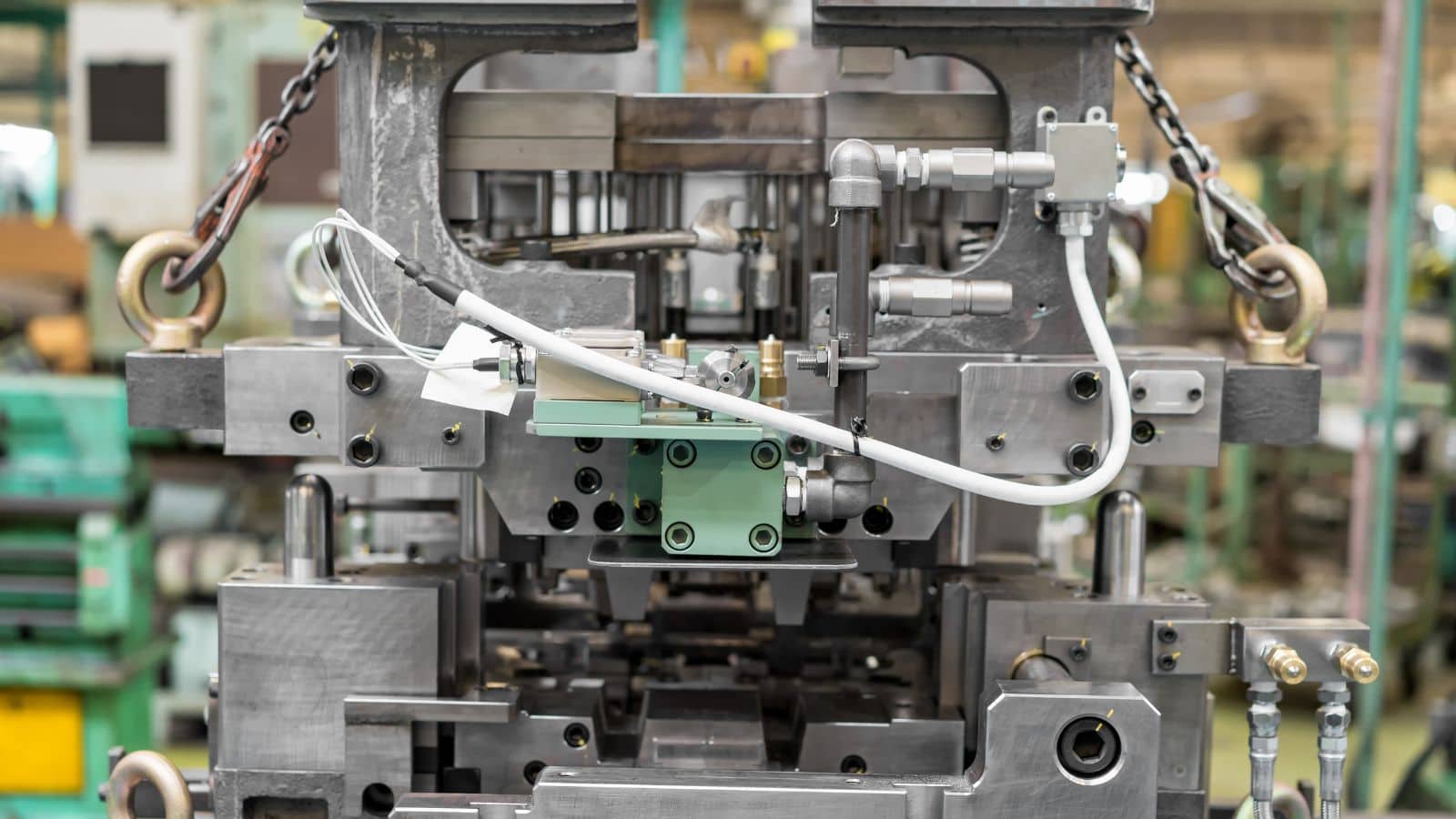 a precision die casting mold